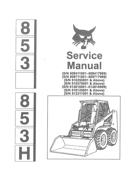 bobcat 853h skid steer tires|853 bobcat manual.